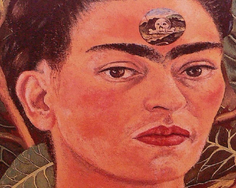 What's the Story Behind Frida Kahlo's 'Thinking About Death?', Cake Blog