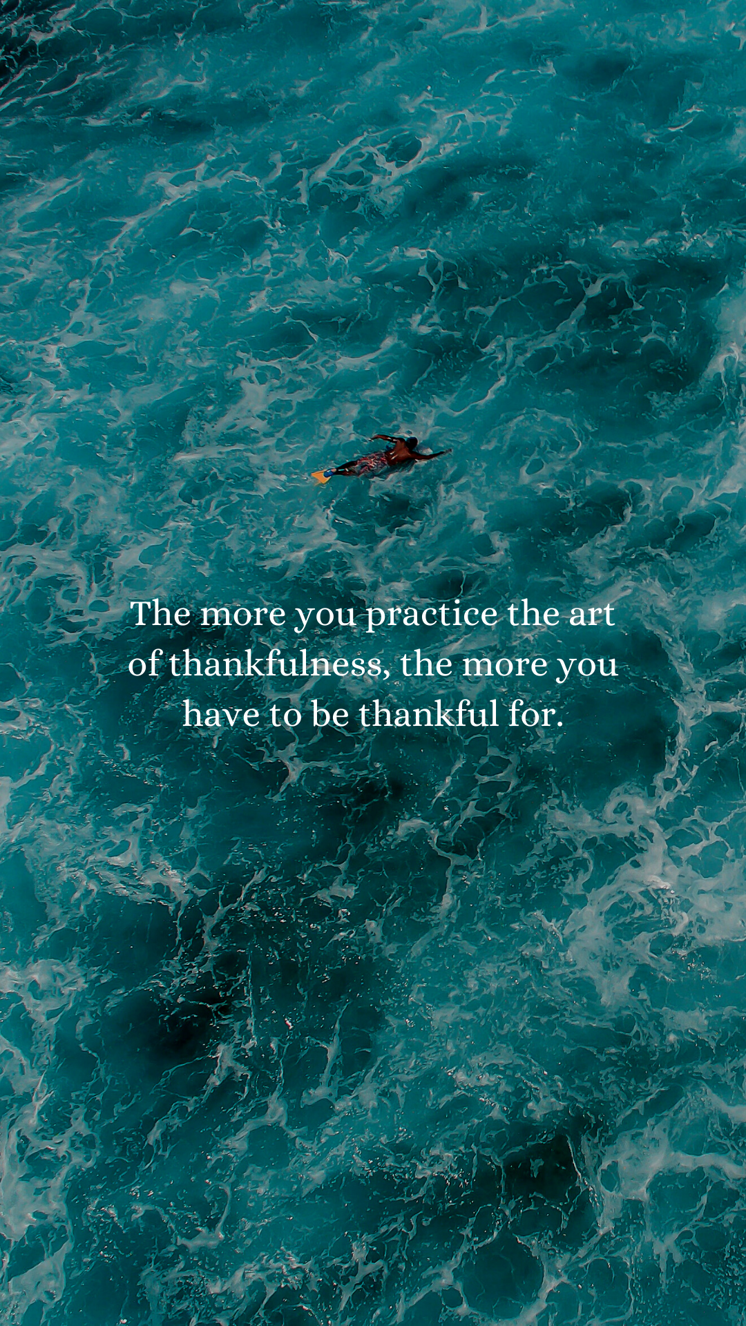 Practice the art of thankfulness