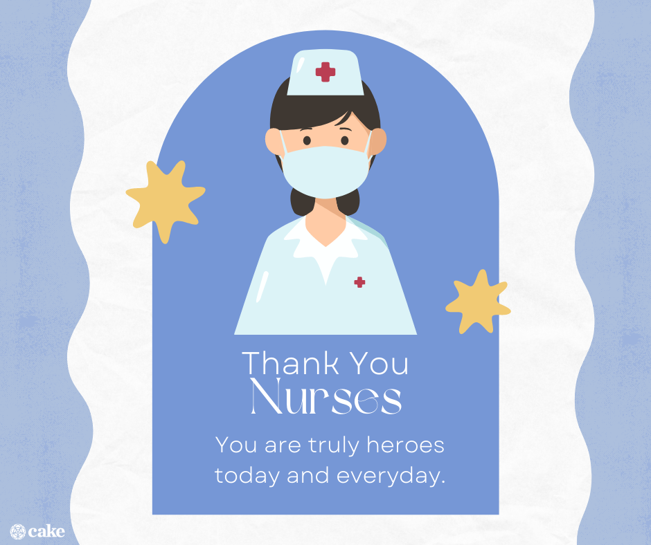 Thank you, nurses