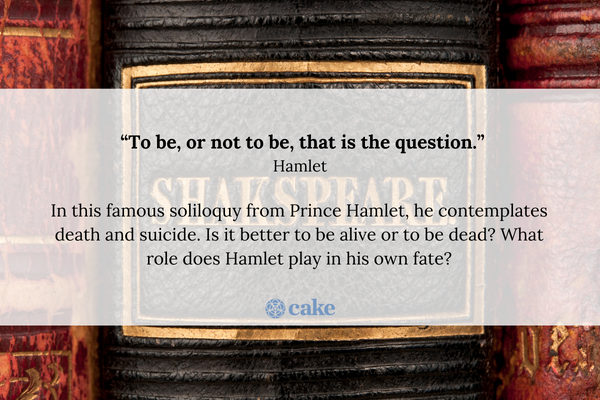 william shakespeare quotes to be or not to be