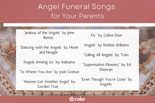 Angel funeral songs for your parents image