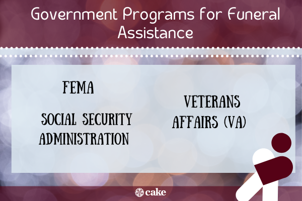 Government programs for funeral assistance image