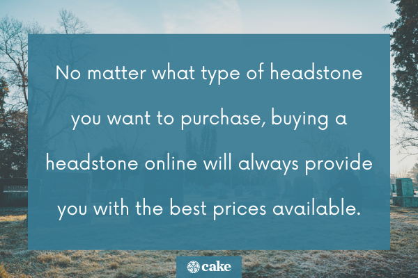 Cheap headstones - buying a headstone online photo
