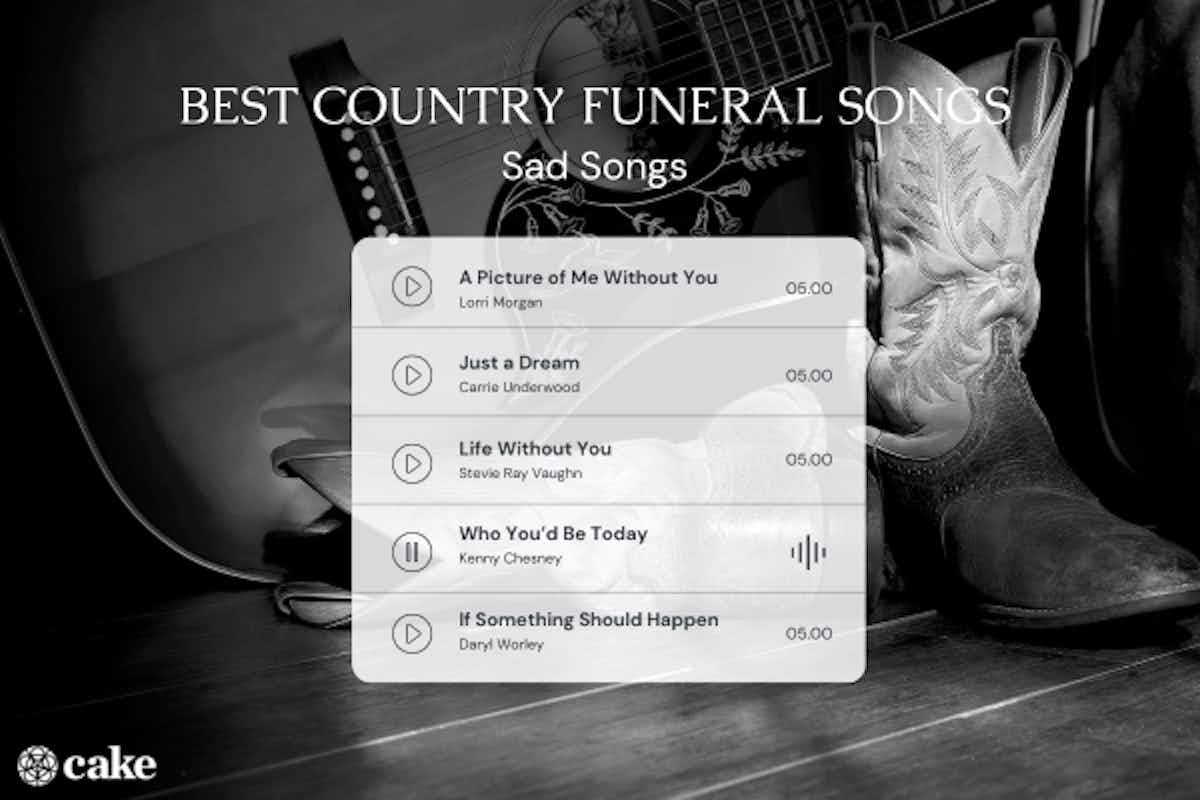 Best sad country funeral songs