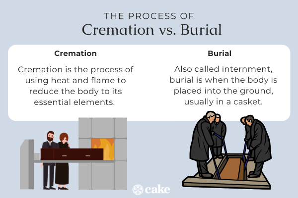 Cremation Vs. Burial: A Comprehensive Comparison | Cake Blog