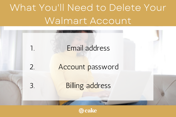 How to permanently delete a Walmart account - three things you need photo
