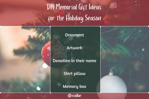 DIY memorial gifts for the holiday season - ornament image