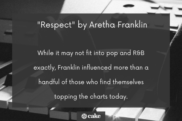Empowering R&B and pop songs - Respect by Aretha Franklin photo