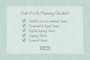 End Of Life Planning Checklist Canada Jacqualine Sager