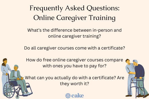 15 Places You Can Find Free Caregiver Training Online | Cake Blog ...