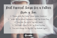 40 Greatest Funeral Songs For Dad Cake Blog 2022 