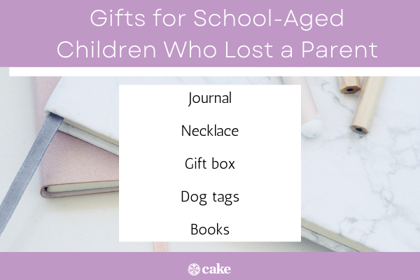 Gifts for school-aged children who lost a parent image
