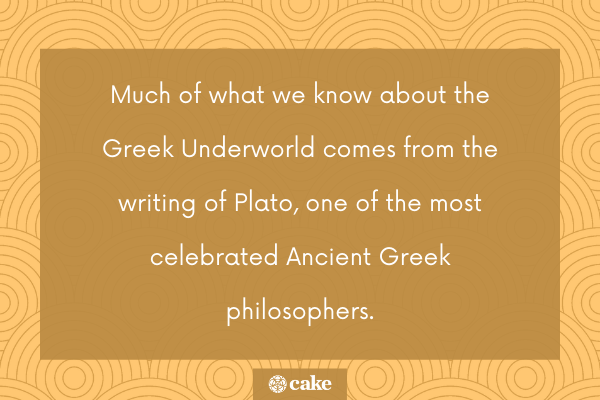 Plato and the Greek afterlife - image