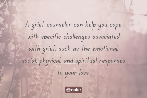 Grief Resources | Cake Blog