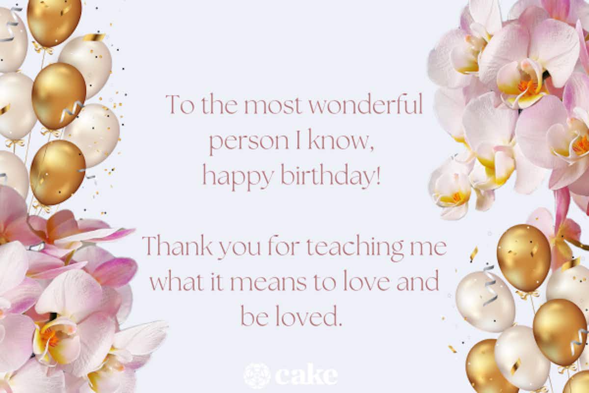 happy birthday message for spouse or partner