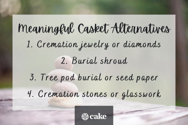 Alternatives to caskets