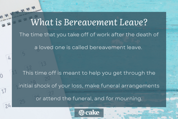 What is bereavement leave image