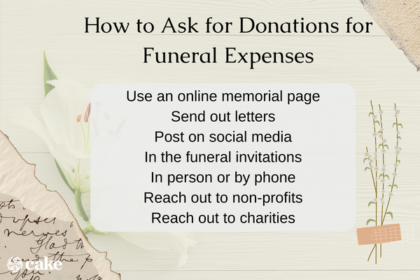 how-to-ask-for-donations-for-funeral-expenses-cake-blog