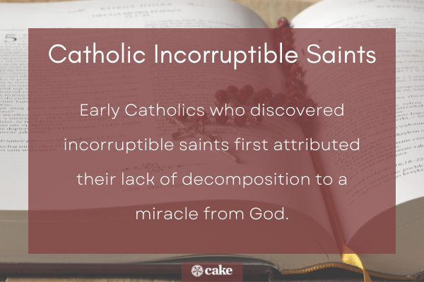 Catholic incorruptible saints photo
