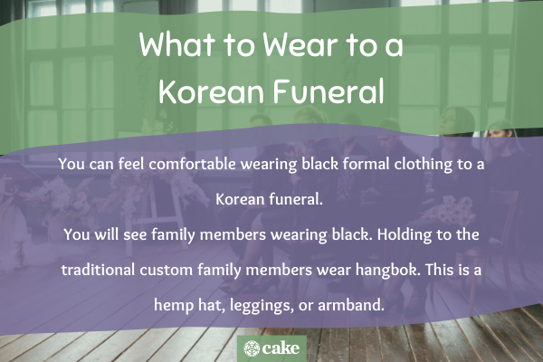 What to wear to a Korean funeral image