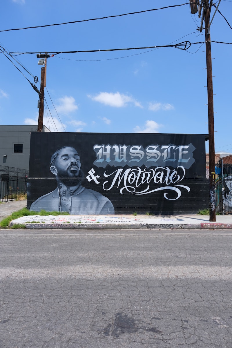 Across L.A., murals are a testament to Nipsey Hussle's legacy