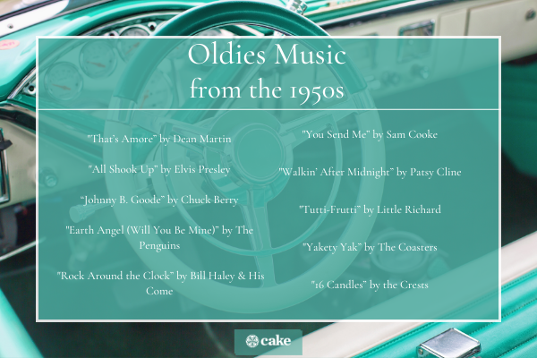 Best oldies music from the 1950s image