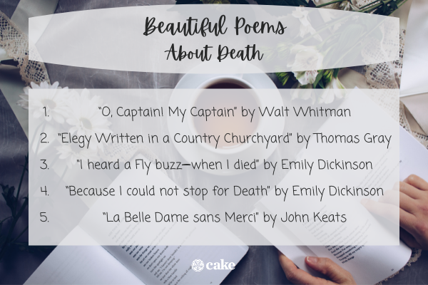 Beautiful poems about death image