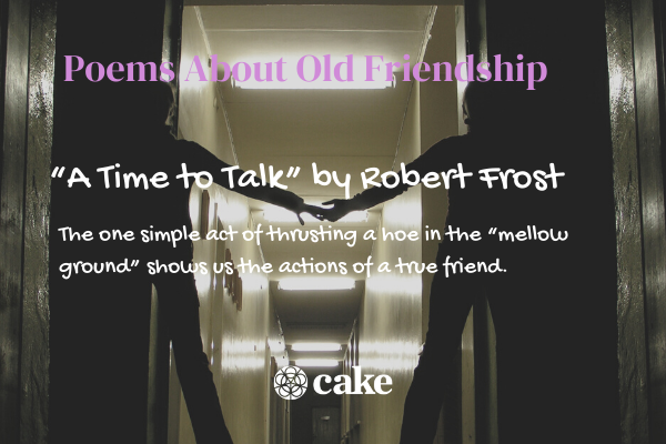This image is a example poem about old friendships