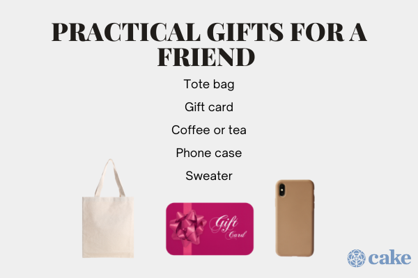 Practical gifts for a friend