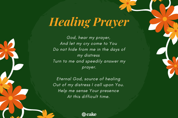 Healing prayer Judaism - prayer for someone with cancer image