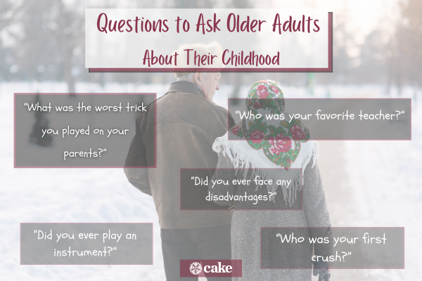 Questions to ask older adults about their childhood image