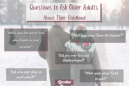 37 Great Questions To Ask Older People Or Grandparents Cake Blog