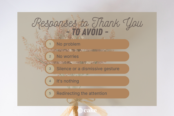 13+ Thoughtful Responses To 'Thank You' For Every Situation | Cake Blog