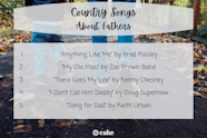 30 Songs About Fathers Fatherhood Memories With Dad Cake Blog 2023 