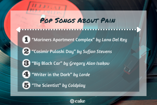 Pop songs about pain image