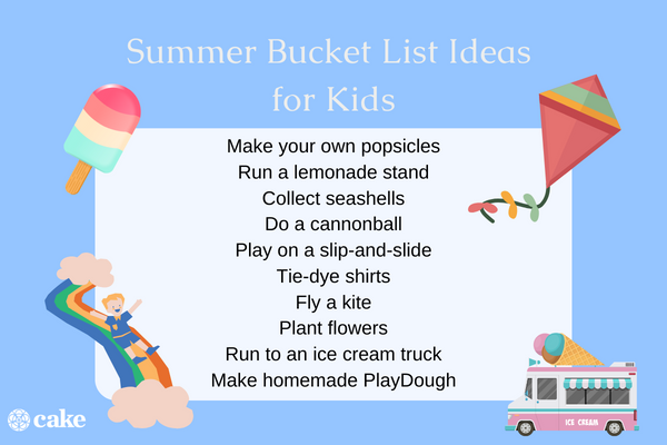 40 Fun Summer Things to Do - Summer Bucket List Activities