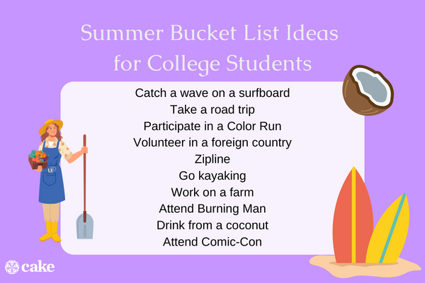 40 Fun Summer Things to Do - Summer Bucket List Activities