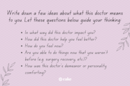 How To Write A Thank You Note To Your Doctor Cake Blog 2022 