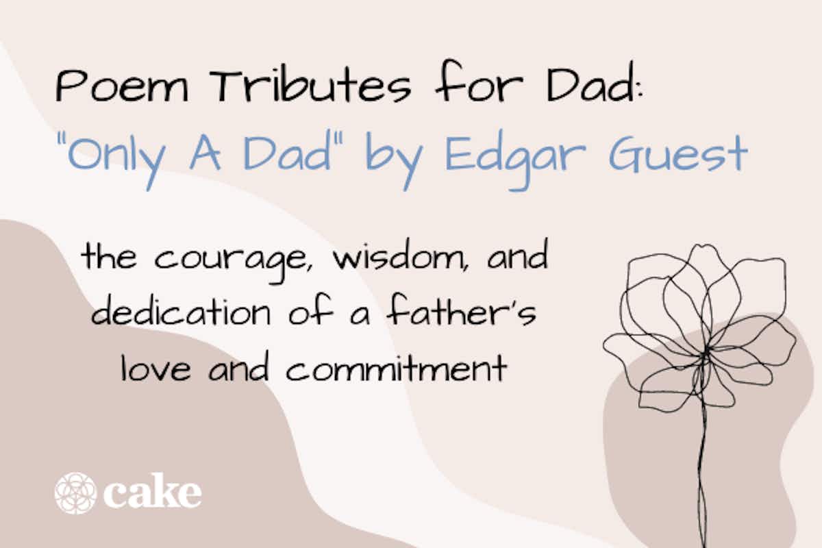 Example poem tributes for dad