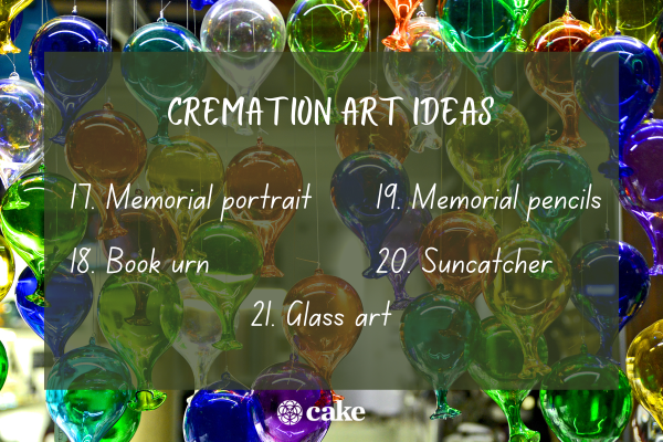 Cremation art ideas